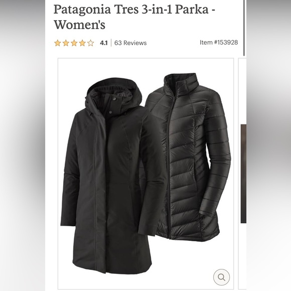 Patagonia Tres 3-in-1 Parka - Picture 2 of 3